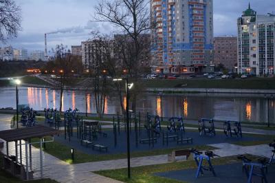 В Детском парке появились дополнительные светильники 