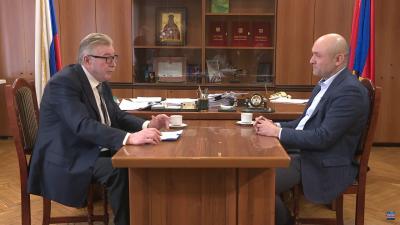 Юрий Парахин выйдет в прямой эфир на канале ГТРК «Орёл»