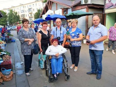 Продолжается мониторинг объектов торговли в предмет их доступности для маломобильных групп населения