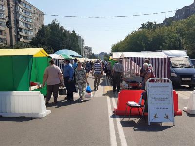 Ярмарка «Хлебосольный выходной» борется с несанкционированной торговлей