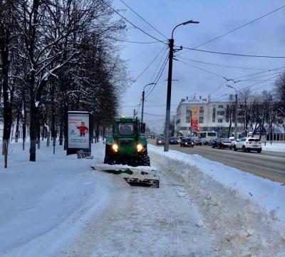 План уборки города в ночь с 12 на 13 января