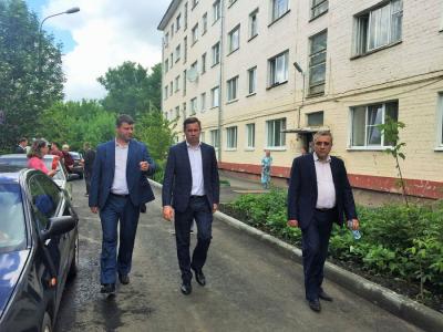 Александр Муромский оценил качество ремонта двора по ул. Машиностроительной, 5