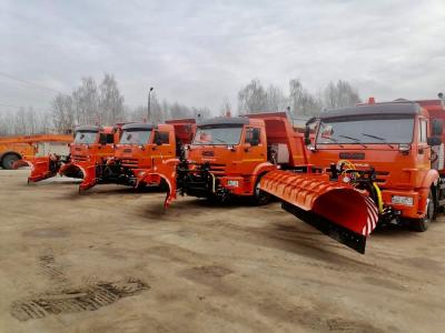 Четыре КДМ и шнекоротор пополнили автопарк «Спецавтобазы»
