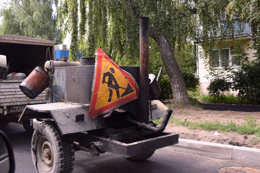 Продолжается ремонт улично-дорожной сети