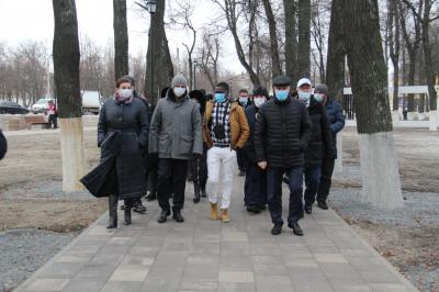 В Орле открыли сквер Комсомольцев