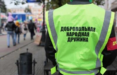 Добровольные народные дружины помогают обеспечивать правопорядок в период праздников