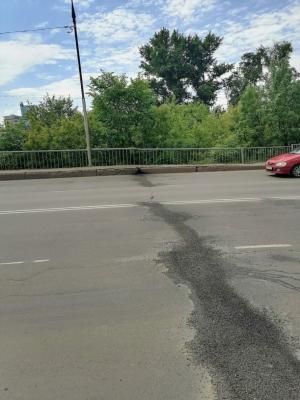 На путепроводе по ул. Раздольной отремонтированы деформационные швы