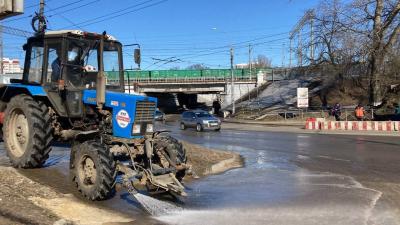 План «Спецавтобазы» по уборке улиц на сегодня