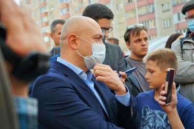 Мэр Орла встретился с жителями Наугорки