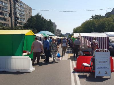 С сегодняшнего дня ярмарка выходного дня «Хлебосольный выходной» принимает покупателей на ул. Приборостроительной