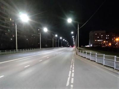 На ул. Раздольной восстановлено уличное освещение