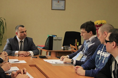 Андрей Усиков встретился с представителями маломобильных групп населения