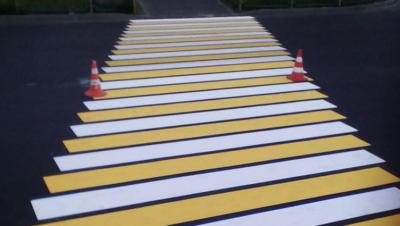 Плотность нанесения светоотражающей дорожной разметки проверит экспертиза
