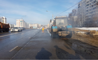 В Орле ведётся ямочный ремонт дорог 