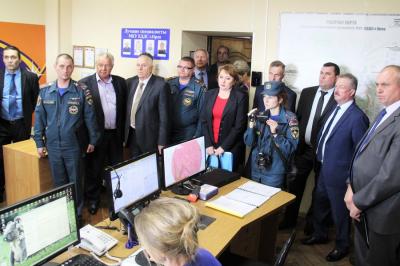 Единая дежурно-диспетчерская служба Орла приняла гостей из муниципальных образований Орловской области