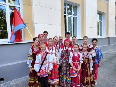 Ансамбль «Забава» завоевал победу на Всероссийской детской фольклориаде 
