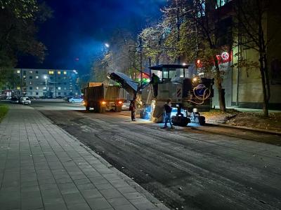 Ремонт Комсомольской площади — в разгаре
