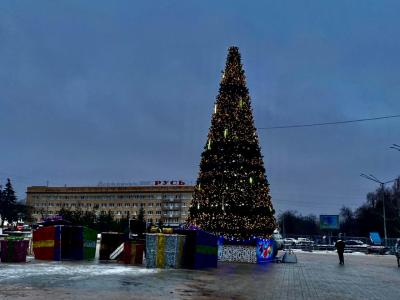 Новогодние огни расцветят Орёл до конца недели