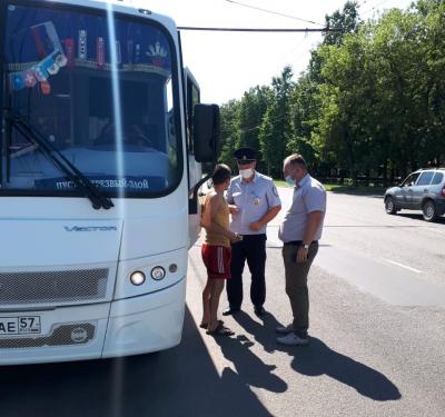 Проверки соблюдения масочного режима в общественном транспорте продолжаются