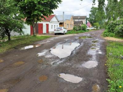 Улицы частного сектора отсыпят асфальтогранулятом