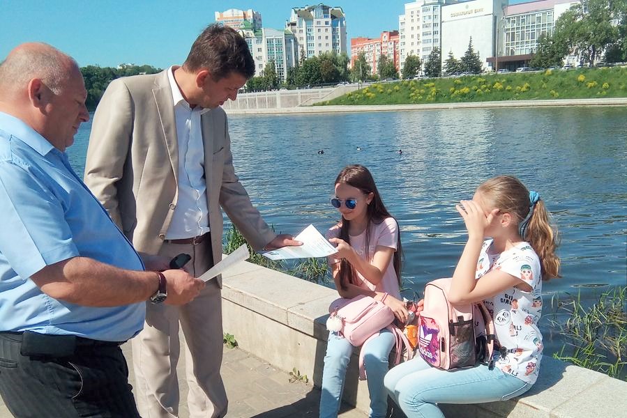 В Орле был проведен рейд по водоемам В Орле был проведен рейд по водоемам
