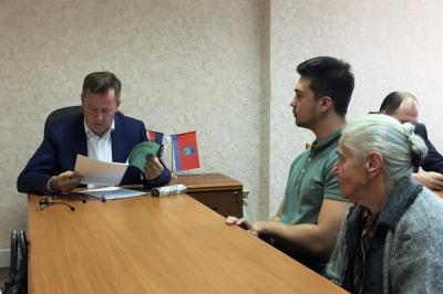 Александр Муромский провел личный прием граждан