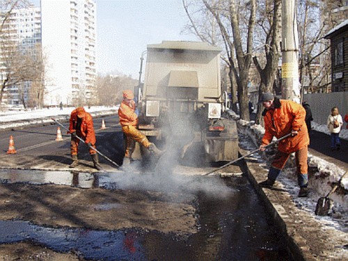 О ходе выполнения текущего (ямочного) ремонта улично-дорожной сети Орла