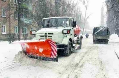 Об очистке города от снега и наледи