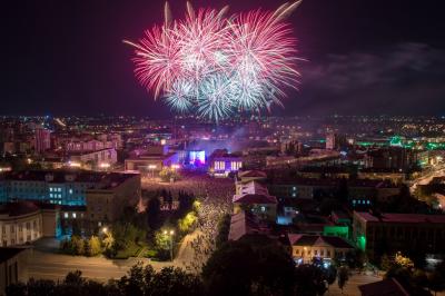 Поздравление руководителей Орла с Днём города