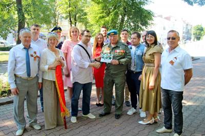 В Орёл привезена капсула с освящённой землёй из Брестской крепости