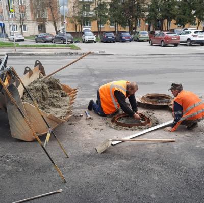 Сейчас ул. Горького готовят к шествию «Бессмертного полка»