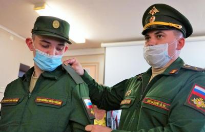 Призыв новобранцев в Вооруженные силы РФ проходит успешно 