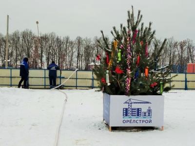 В Орле появились новые катки под открытым небом