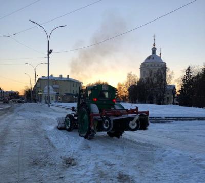 Итоги уборки города МУП «Спецавтобаза» в ночь с 5 на 6 февраля 