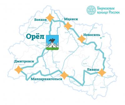 Орёл — сердце Бирюзового кольца России