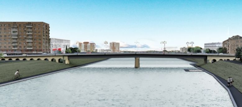 На время реконструкции Красного моста берега Оки будет соединять пешеходный мост
