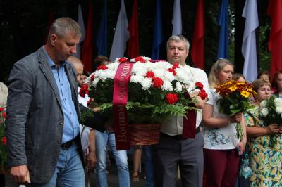 В Советском районе Орла прошёл памятный митинг