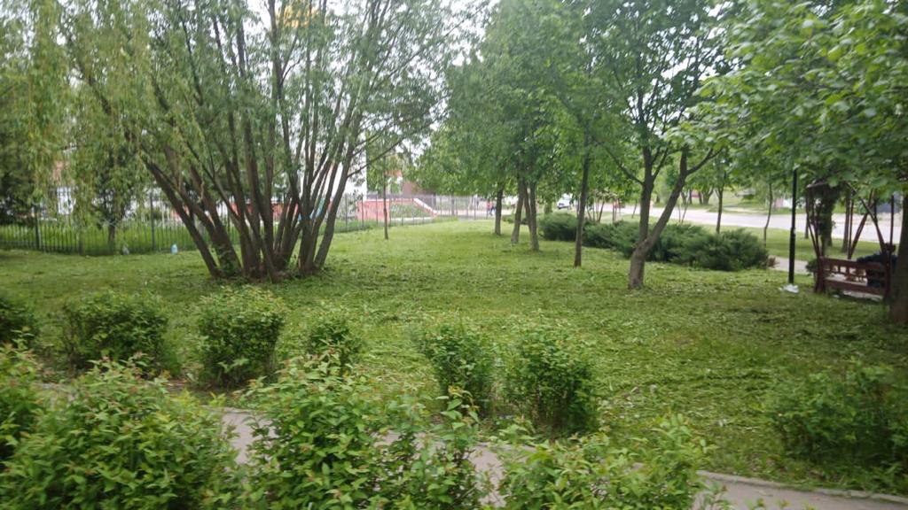 Покос травы продолжается Покос травы продолжается