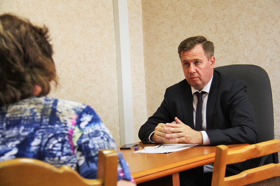 Александр Муромский встретился с жителями на личном приеме